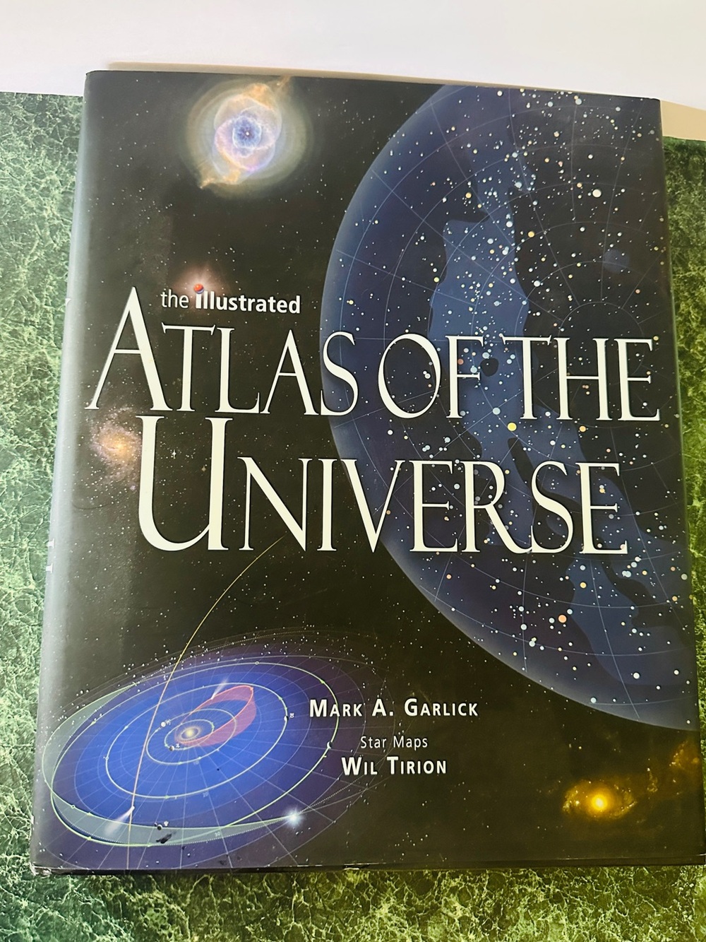 The Illustrated Atlas of the Universe - Hardcover Book, Dark Space wlDust Jacket